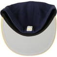 thumbnail image 5 of Men's New Era Navy/Yellow Indiana Pacers Official Team Color 2Tone 59FIFTY Fitted Hat, 5 of 6
