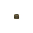 thumbnail image 2 of Witt Industries COV40P-AT-BN Covington Series 40 Gallon Steel Receptacle with Ash Top and Plastic Base - Brown, 2 of 2