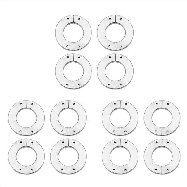 12 Piezas Actualizar Rueda de Metal Peso Op Neumático Contrapeso para Rc Car B14 B16 B24 B36 B14K B24K C14K Aumentar el Equilibrio