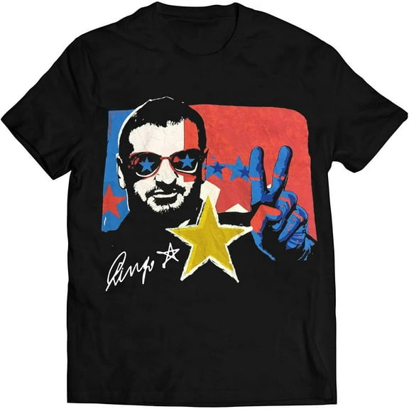 New Ringo Star His New All Star Tour T-Shirts All Size S to 5XL