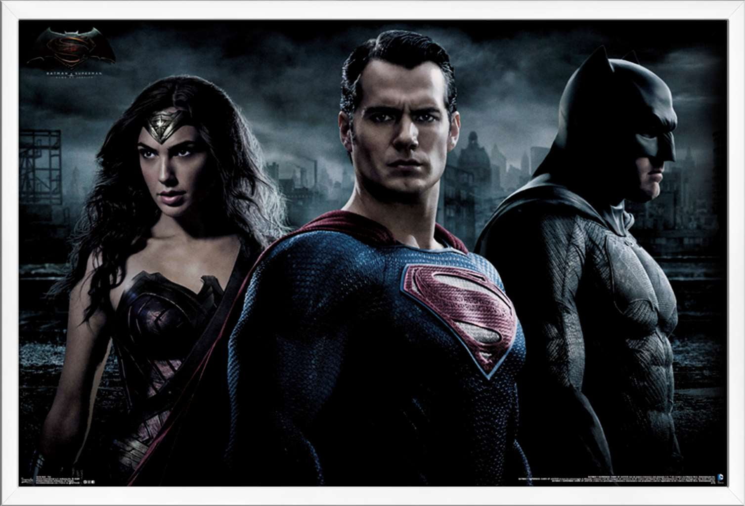 DC Comics Movie Batman v Superman Trio Poster