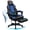 Blue, variant on Walsunny Ergonomic Gaming Chair with Adjustable Footrest and Massage Leather Game Chair large gaming chair with Headrest and Lumbar Support for Adults, Red