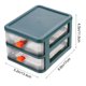 thumbnail image 5 of WEUVEB 1Ud Caja Organizadora Verde Con Varios Compartimentos Para Escritorio Y Oficina, 5 of 6