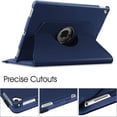 thumbnail image 2 of Étui pour Apple iPad Pro 12.9 à Rotation 360, Couverture Intelligente iPad 12.9 Pro 3 4 5 6e Gén 12.9 Pouces, Étui de Protection en Cuir PU pour Tablette, Rouge, Pro 12.9 2e Gén 2017, 2 of 6