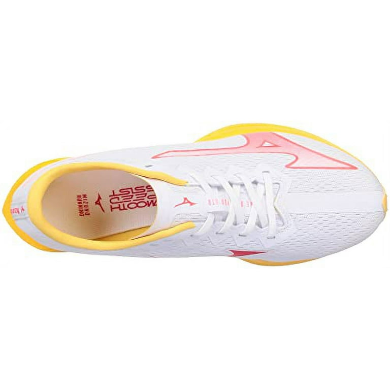 [Mizuno] Track and Field Shoes Wave Duel PRO QTR White x Pink x Yellow 26.0  cm 2E