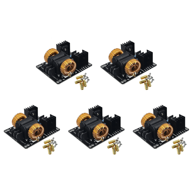 Módulo calefacción placa voltaje ZVS 1000W 20A DC 12-30V calentadores controlador Flyback
