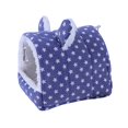 thumbnail image 2 of Cozy Semi-Enclosed Hamster Nest with Hanging Hook Cartoon-Printed, Comfortable Pet Bed Ideal for Cold Weather, 2 of 7