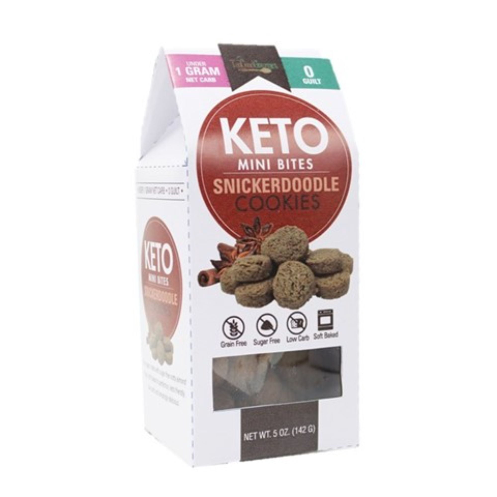Too Good Gourmet Set of 3 Too Good Gourmet Bite-Sized Keto-Friendly Cookies 5 oz.