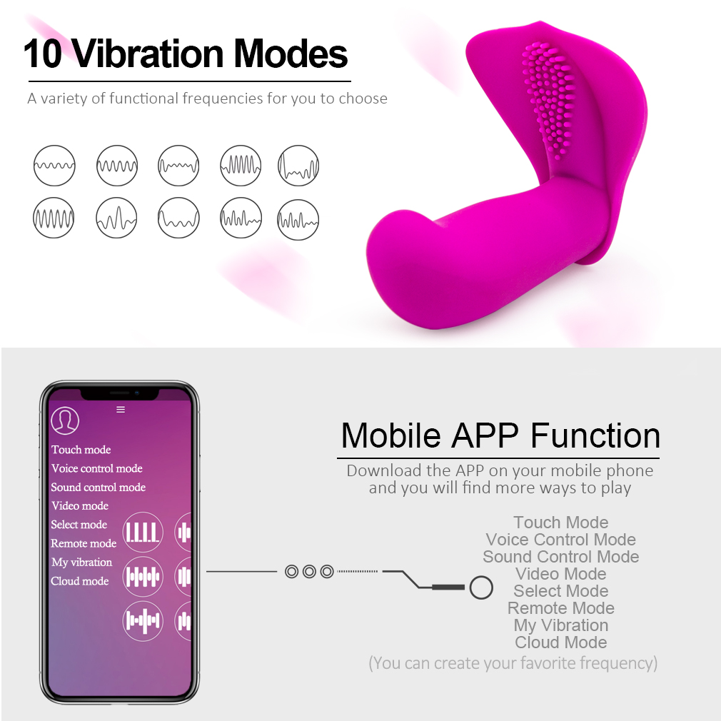 Waterproof Clit Nipple Stimulator Vibrators with Bluetooth Remote Control  Massage Toys Clit Stimulation Clitoral Female Adult Sex Toys for Women -  Walmart.com