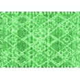 thumbnail image 1 of Ahgly Company Indoor Rectangle Trellis Green Modern Area Rugs, 5' x 7', 1 of 1