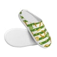 thumbnail image 3 of Balery Watercolor St Patrick Day Pattern Women's Fuzzy Memory Foam Slippers Fluffy Winter House Shoes Indoor and Outdoor-42/43, 3 of 7