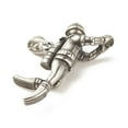 thumbnail image 6 of 2pc 304 Stainless Steel Pendants Diver Silver 20x49x13mm Hole: 5x8.5mm, 6 of 6