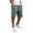 Mint Green, variant on Boyscolos Athletic Shorts for Men Quick Dry Drawstring Breathable Biker Short Workout Summer Gym Pants with Zipper Pockets Turquoise M