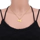 thumbnail image 4 of Collar Sonducket con Colgante Acero Inoxidable Dorado Minimalista, 4 of 6