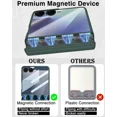 thumbnail image 3 of Case for Samsung Galaxy Z Flip 7, Hinge Protection, Built-in Screen Protector, Wireless Charging, Shockproof, Slim Rugged Phone Protective Case for Galaxy Z Flip 7, 3 of 7