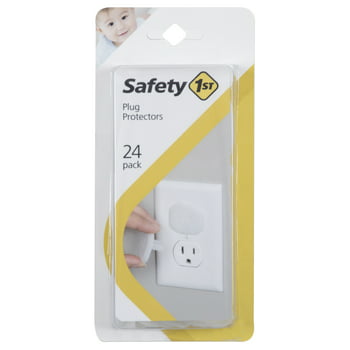 Safety 1 Plug Protectors (24pk), White