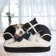 thumbnail image 2 of Pet Dog Bed House Winter Warm Sleeping Nest Mat for Cats Dogs Soft Long Plush Dog Basket Cushion with Pillow Pets Accessories ShopWise Round, 2 of 9