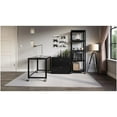 thumbnail image 6 of Space Solutions Ready-to-Assemble 72"H Mobile 5-Shelf Bookcase in Black, 6 of 15