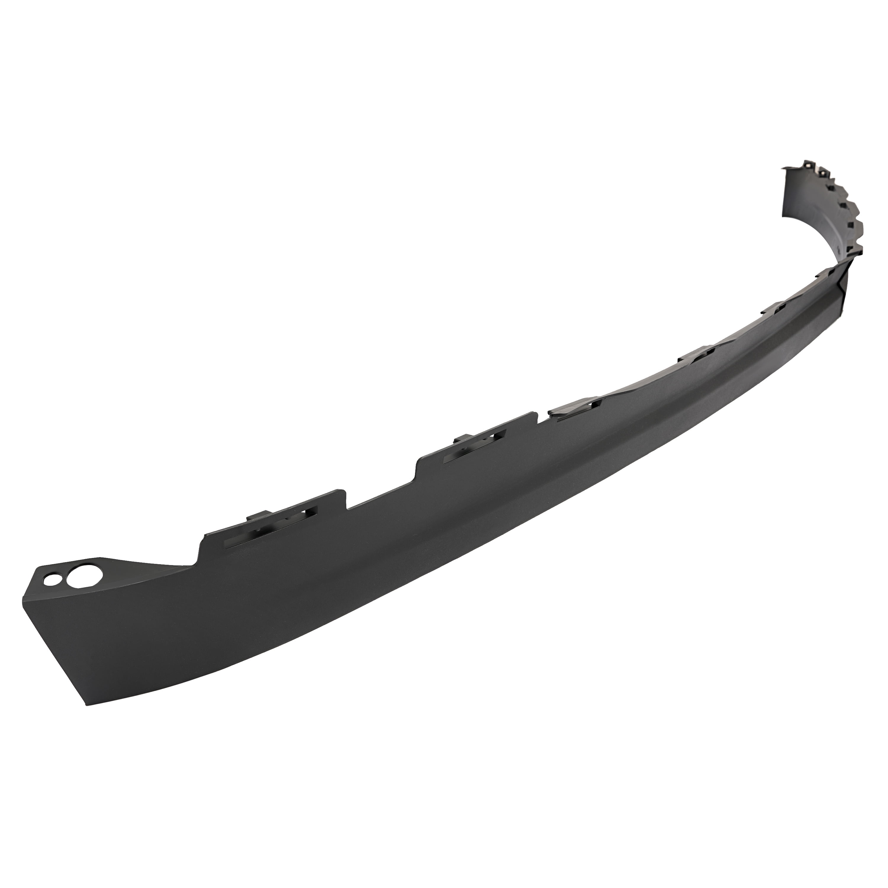 KOJEM Front Bumper Lower Valance for 2007-2013 Chevy Chevrolet Silverado 1500 Replacement for 25821880 GM1092191 Lower Air Deflector Extension Black