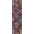 thumbnail image 3 of Safavieh Fiesta Edden Geometric Shag Runner Rug, Multi, 2'3" x 8', 3 of 9