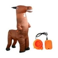 thumbnail image 2 of Disfraz de caballo inflable disfrazado divertido para show de sesiones de vacaciones de de cosplay, 2 of 8