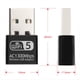thumbnail image 4 of Adaptador USB Wifi de Banda Dual 2.4G/5Ghz, Adaptador LAN Ethernet, Tarjeta de Red, Receptor Wi-Fi Inalámbrico., 4 of 5