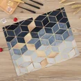 thumbnail image 3 of 2024 Placemat Ins Pink Gold Geometric Table Mats Simple Lines Marble Nordic Western Kitchen Cup Mats Pad Drink Coasters, 3 of 7