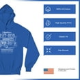 thumbnail image 6 of American Rat Rod Sweatshirt Hot Rod Custom Culture Route 66 1930s Classic Car Vintage Rusty Cars Garage Hoodie, 6 of 7