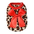 thumbnail image 1 of Chaleco de Vestir para Mascotas Sunnimix Diseño de Leopardo 6 # rojo, 1 of 8