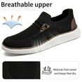 thumbnail image 3 of Yytlch Men's Casual Loafers Soft Slip On Walking Shoes Low-Top No Shoelaces Office Commuting, 3 of 7