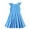 Sky Blue, variant on PINQI Party Dress for Toddler Girls 3-14 Years Kids Girls Spring Summer Print Sundress Knee-Length Ruffle Polka Dot Sleeveless Princess Dresses