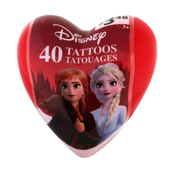 40ct Tattoo Novelty Heart - Frozen 2