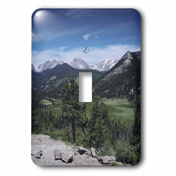 3dRose, COLORADO ESTES NATIONAL PARK, single toggle switch