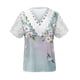 thumbnail image 5 of Camisetas de Manga Corta con Cuello en V para Mujeres Impresas con Botón Blusas Casuales de Moda de Verano Ajuste Regular, 5 of 5