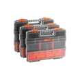 thumbnail image 1 of Organizador de piezas pequeñas VEVOR, paquete de 3 con 21 compartimentos, 1 of 9