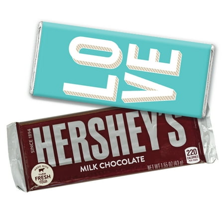 24ct Wedding Favors for Guests Hershey's Chocolate Bars - 24 Pack - Bridal Shower Favors ($2.08/bar)