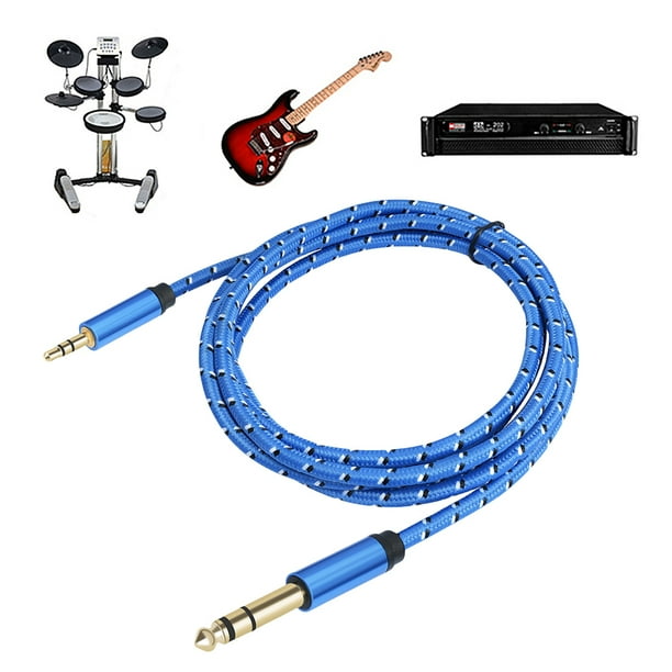 Varón 3.5m M 1/8ch Al Del Artículo El 1/2/3M Cable Audio 6.35m 1/4inch