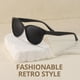 thumbnail image 4 of Gafas de Sol Polarizadas UV400 con Diseño de Ojo de Gato para Mujer 2 Paquetes, 4 of 6