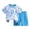 Z01-Blue, variant on Nwiuh Toddler Boy Fishing Hunting Outfit Graphic Letter Short Sleeve T-Shirt Camouflage Shorts Set Green for Size 12-18 Months