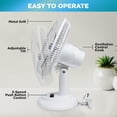 thumbnail image 3 of Ventilador de mesa Comfort Zone CZ161BK 40 cm oscilante 3 velocidades, 3 of 5