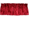 thumbnail image 6 of Velvet Embossed Damask Window Valance 54 Inch Wide, 6 of 10