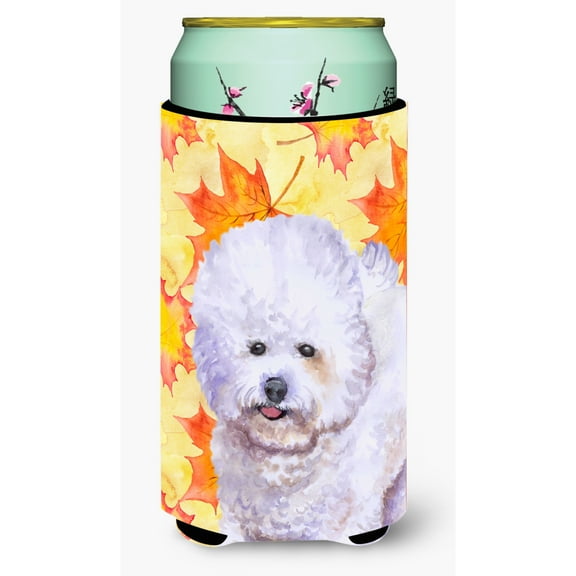 Carolines Treasures BB9909TBC Bichon Frise Fall Tall Boy Beverage Insulator Hugger  Tall Boy multicolor