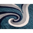 thumbnail image 2 of Summit Navy Blue Swirl Area Rug (5' x 7'), 2 of 2