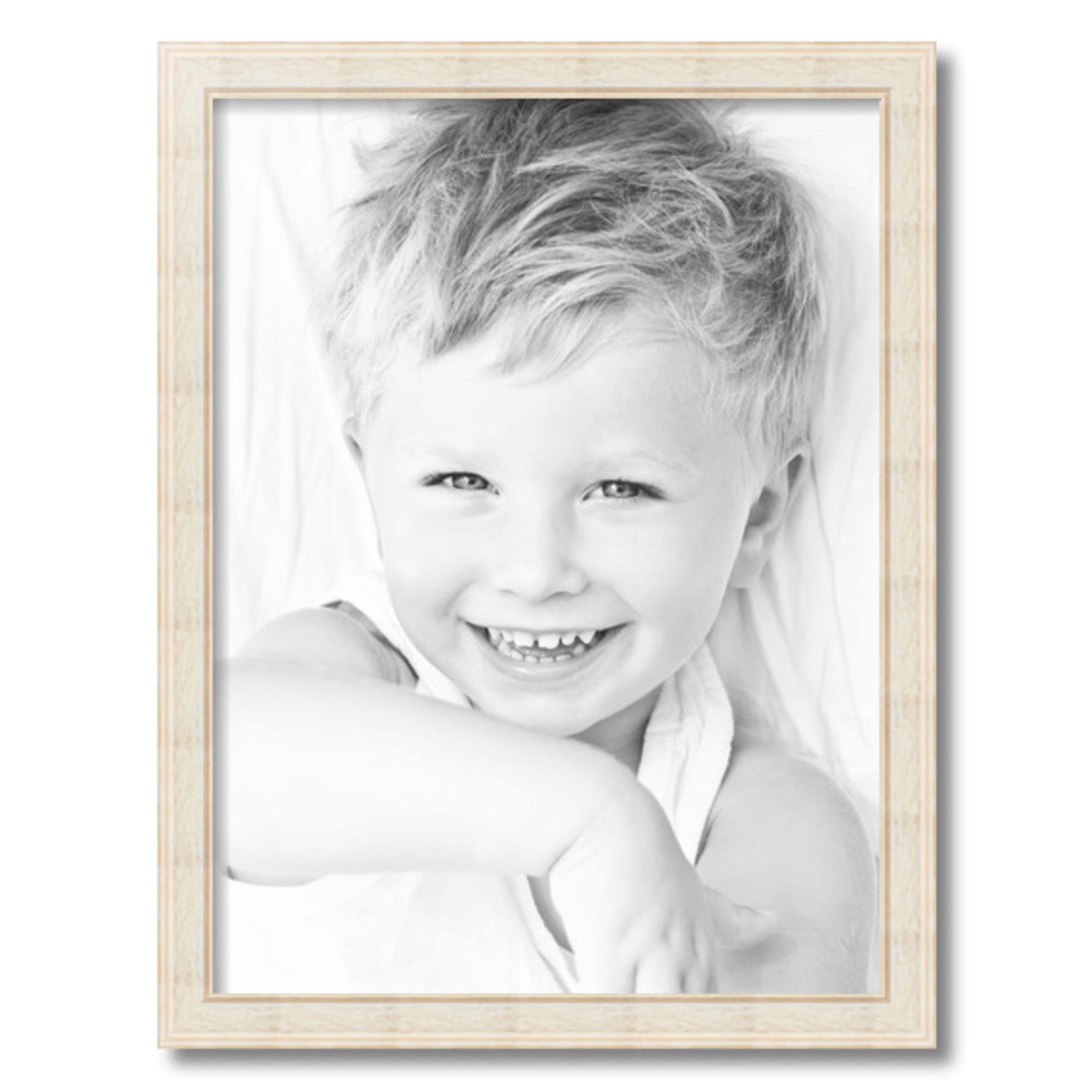 ArtToFrames 18" x 24" White Panel Picture Frame, 18x24 inch Multi Wood Poster Frame (WOM-5095)