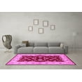 thumbnail image 3 of Ahgly Company Indoor Rectangle Oriental Pink Industrial Area Rugs, 2' x 3', 3 of 4
