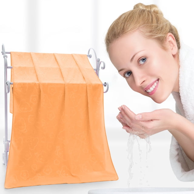Toalla de baño de terciopelo grueso para hombres y mujeres: suave, altamente absorbente, toalla envolvente de secado rápido para el hogar, viajes o gimnasio.