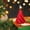 Red, variant on Mecorevxz Christmas Decorations Christmas Tree Shaped Candle for Christmas Decor,Indoor and Outdooe Candle Ornament