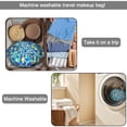 thumbnail image 5 of Camouflage Full Print Drawstring Cosmetic & Makeup Bag – Large Portable Makeup Organizer with Inner Zipper Pocket & Mesh Compartment, Travel Toiletry Bag for Women, 5 of 5