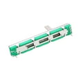 thumbnail image 2 of 2pcs Fader Variable Resistors Mixer 60mm Straight Slide Potentiometer A103 10K Ohm Exponential double Potentiometers, 2 of 5