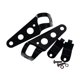 thumbnail image 1 of Universal 31mm-38mm Soporte de montaje de faro Horquilla Oreja Motocicleta Negro Abanopi Soportes de montaje, 1 of 6
